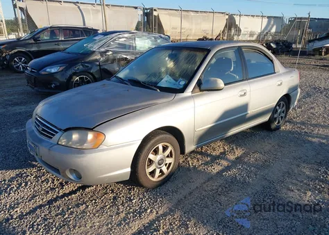 2003 Kia Spectra Ls z USA, uszkodzony, nr VIN KNAFB121835260389